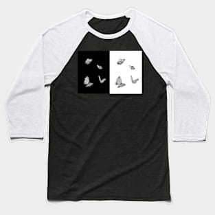 Butterflies Baseball T-Shirt